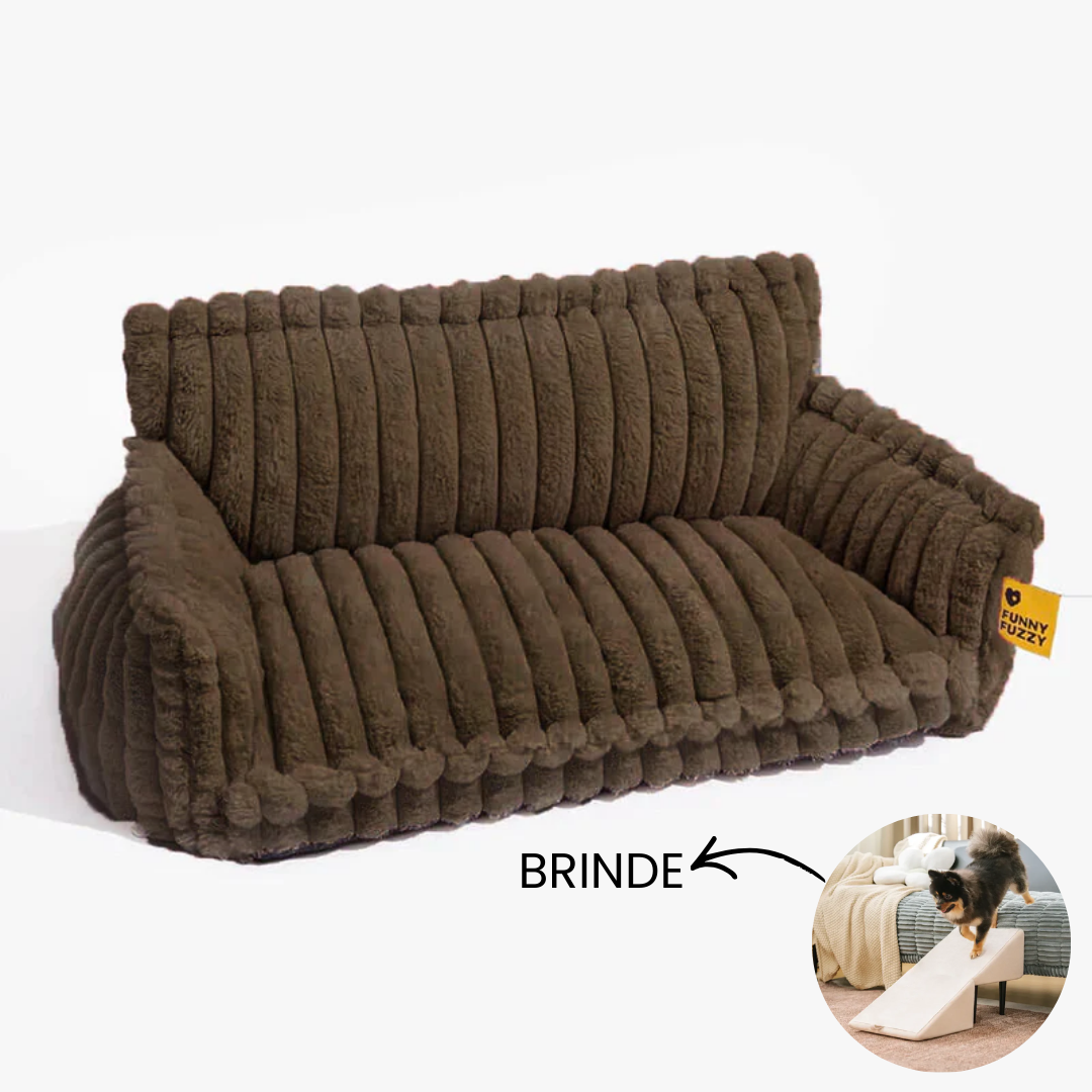 Cama Sofá Pet Ortopédico - O seu pet também merece uma cama ortopédica + Rampa de Brinde