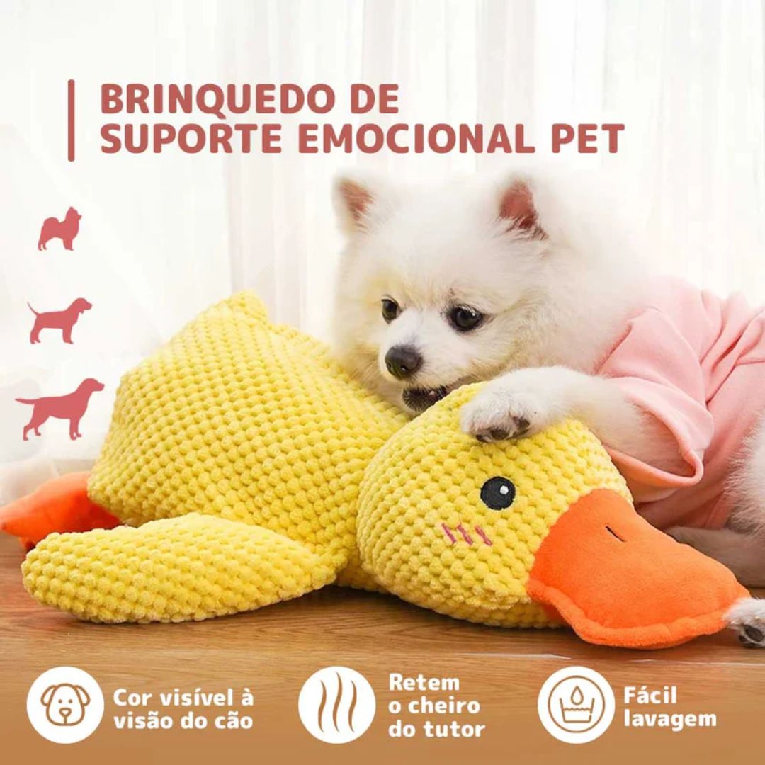 [COMPRE 1 E LEVE 2] Pelúcia Pato Amigo - A melhor companhia para o seu Pet
